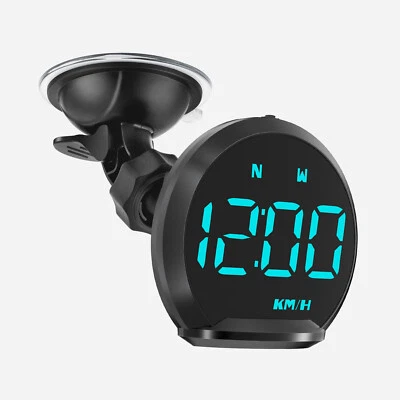 Accessory Car GPS Digital Speedometer Meter Head Up Display KMH Overspeed Alarm - Image 1 of 4