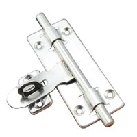 Stainless Steel Door Barrel Bolt Home Door Safety Guard Latch Bolt Gate Lock New