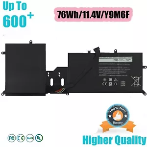 Y9M6F Battery For Dell Alienware M15 R2 P87F M17 R2 P41E001 P87F001 8K84V 76Wh - Picture 1 of 8