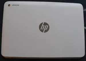 HP Chromebook -14 inch (Intel Celeron, 1.1 GHz, 4GB, Laptop - White - Picture 1 of 8