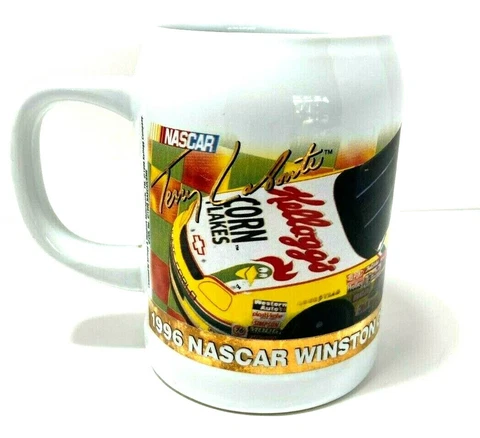 NASCAR Terry LaBonte Large Mug Stein Kellogg Co 1996 Cover