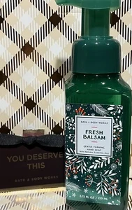 Bath and & Body Works sanft schäumende Handseife FRISCHER BALSAM Weihnachtsbaum - Bild 1 von 3