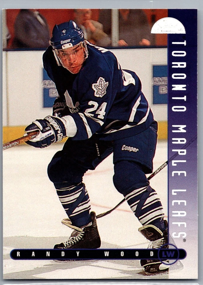 1995-96 Leaf Hockey - #168 Randy Wood - Image 1 of 2