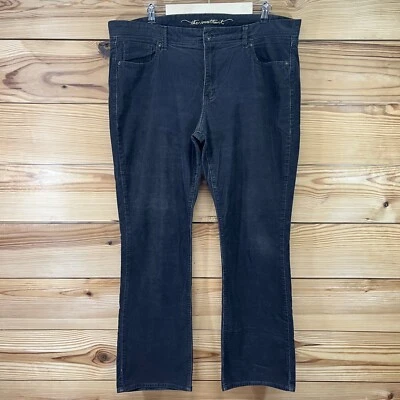 Pantalones de Pana Old Navy Sweetheart 16 Marrón Regular Elastizado Clásico Tiro Bota B81 Foto 1 de 4