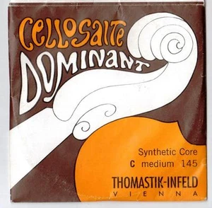 1 x Thomastik-Infeld DOMINANT  C medium 145 single CELLO string - Picture 1 of 1