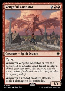 NM Vengeful Ancestor, MTG, Murders at Karlov Manor, Magic the Gathering, 163 - Picture 1 of 1