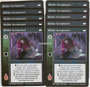 Blithe Acceptance x10 LotN VTES Jyhad - Picture 1 of 1
