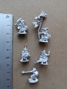GOBLINS / GOBELINS INFANTRY COMMAND A / 5 X METAL 20MM 1/72 FIGS /S.L.M. - Imagen 1 de 2