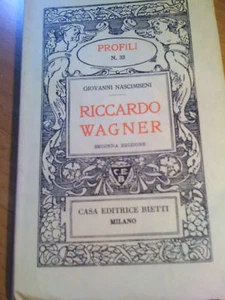 1939 COLLANA PROFILI - WAGNER - Imagen 1 de 1