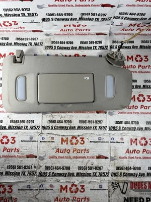 Buick Encore 2017-2019 lado del pasajero delantero derecho parasol con espejo OEM Foto 1 de 3