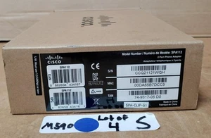 One New Cisco SPA112 2-Port Phone Adapter ! s - Photo 1/2