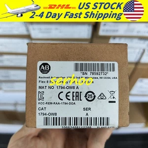 AB 1794-OW8 SER A  Flex 8 Point Relay Output Module 1794OW8 Free Shipping - Picture 1 of 5