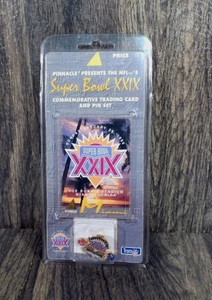 1995 Super Bowl XXIX Commemorative Trading Card & Pin Set San Francisco 49rs - Picture 1 of 7