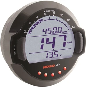 Registrador de datos Koso North America BB642W30 DL-03A relación aire/combustible y RPM - 6 pies - Imagen 1 de 3