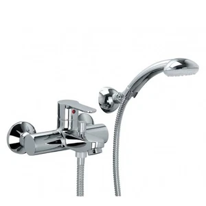 Miscelatore esterno per Vasca con Duplex e Doccino linea BLU cromato - Picture 1 of 3