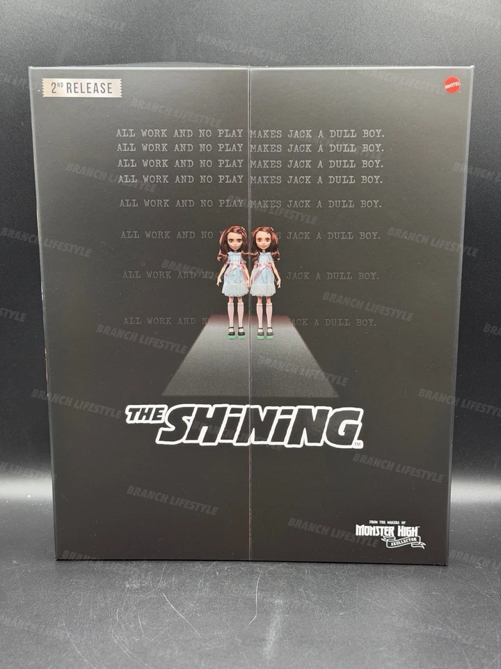 NEW 2025 Monster High Skullector The Shining Grady Twins In Hand - Image 1 of 4
