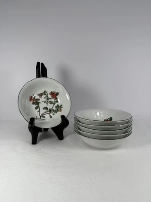 6 Vintage Seltmann Weiden Waldbeere 5” Fruit Bowls Bavaria W. Germany Wildberry - Image 1 of 4