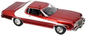 Ford Gran Torino 1976 rojo cromo Starsky and Hutch 1by18 diecast por Greenlight - Imagen 1 de 3