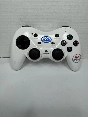 Logitech Cordless Action Controller White EA Sports PS2 G-X2D11 CONTROLLER ONLY - Image 1 of 3