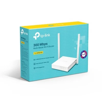 TP-Link TL-WR844N 300 Mbps 2.4 GHz multi-mode access Point Wi-Fi Router - Image 1 of 4