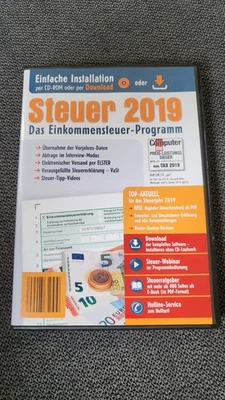 Aldi Steuer 2019 Steuererklärung CD-ROM - Bild 1 von 2