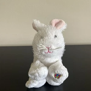 Ganz Webkinz Lil Kinz Rabbit White Bunny 7 Inch Plush Stuffed Animal HS078 - Picture 1 of 8