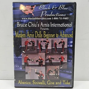 Bruce Chiu's Modern Arnis Drills Beginner To Advanced Abanico Siniwall DVD RARE! - Bild 1 von 7