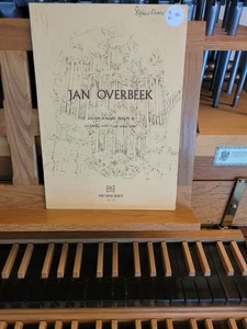 * Jan Overbeek: Preludio Salmo 81 & God Enkel luz; órgano (manuscrito M) - Imagen 1 de 1