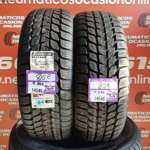 2x 195 60 R16 89H BRIDGESTONE BLIZZAK DOT: 1919 (SIN USO) Ref. 14546 - Imagen 1 de 1