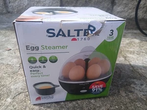 Salter Egg Steamer, 6 Egg Capacity, 2 Egg Poachers. - Picture 1 of 4