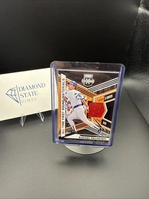 2021 Panini Elite Extra Edition Rafael Palmeiro 1st Round Materials #ATFM-RP - Image 1 of 2