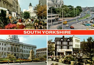 Vedute multiple del South Yorkshire: Sheffield Barnsley Doncaster & Rotherham • LEGGI - Foto 1 di 2