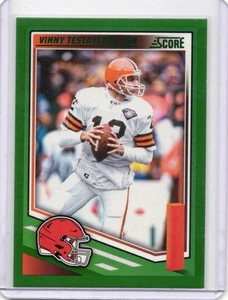 2025 Panini Score - Vinny Testaverde #146 Cleveland Browns - Picture 1 of 2
