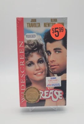 Sealed Grease VHS Paramount Millennium Collection Video Tape Widescreen Foto 1 de 4