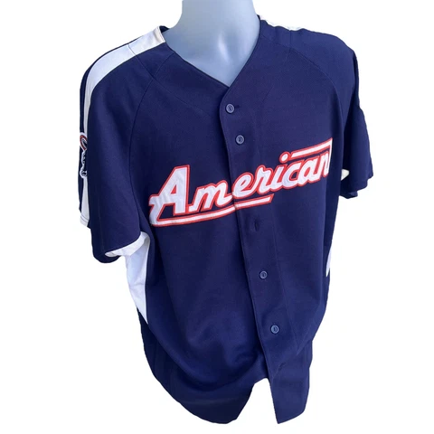 2005 Ivan Pudge Rodriguez Detroit Tigers Majestic All-Star  Stitched Jersey XL Cover