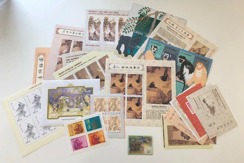 Special Unit! Lunar New Year of Monkey - 18 Sheets, 10 S/S and Single Stamp MNH Cover