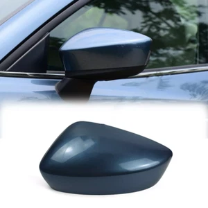 Blue Left Driver Side Car Rearview Mirror Cap Cover For Mazda 3 Axela M3 2014-16 - Bild 1 von 3