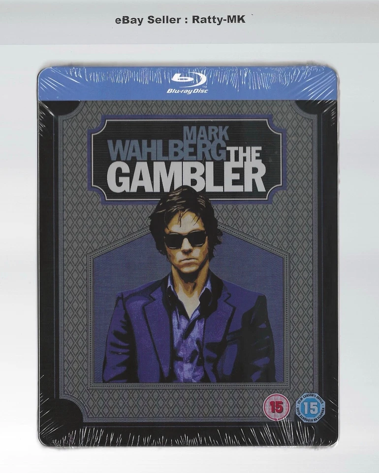 The Gambler Steelbook Blu-ray Mark Wahlberg &