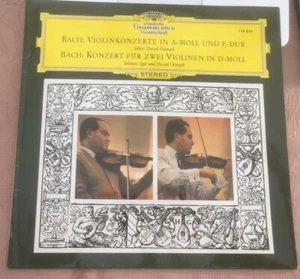 Igor & David Oistrach "Bach Violin Concertos" DG 138820 Stereo LP NM Play Tested - Bild 1 von 8
