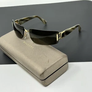 Gafas de sol vintage Bvlgari 626 101/73 doradas sin montura 62 mm Bulgari - Imagen 1 de 21