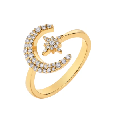 2ct VVS1 D Excellent 18K White Gold Lab Created Ring Diamond Test Pass - Image 1 of 4