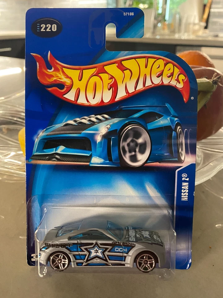 Hot Wheels 2003 #220 Nissan Z Grigio - Sheriff John Brown - Immagine 1 di 1