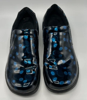 Zuecos de lluvia SPRING STEP Pro Belo azules a lunares - Zapatos sin cordones - Para mujer talla 6,5 Foto 1 de 4