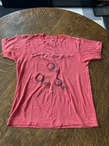Vintage 1987 RUSH Hold Your Fire Album Cover Shirt Sz L Rock Music Tour Band - Picture 1 of 8