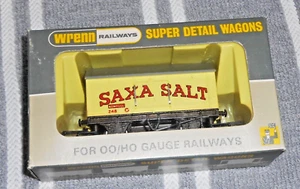 WRENN W4665p OO GAUGE SAXA SALT WAGON - BOXED - Picture 1 of 1