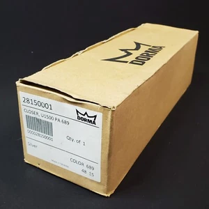 Dorma Door Closer Pull Side Mount Commercial U1500 PA 689 Matte Silver - Picture 1 of 3