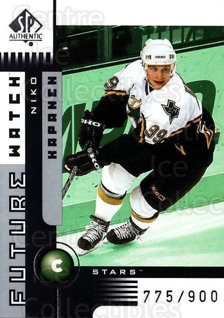 2001-02 SP Authentic #144 Niko Kapanen - Image 1 of 1