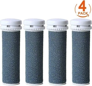 4 x Extreme Coarse Micro Mineral Replacement Rollers for Emjoi Micro Pedi - Picture 1 of 1