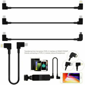 30cm Type-C Data Cable Line Transfer for DJI OSMO Pocket Camera iPhone & Android - Foto 1 di 15