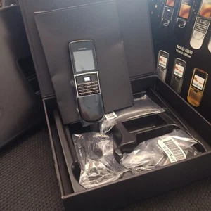 RARE NOKIA 8800 Sirocco Black 8800d RM-165 Unlocked 2G GSM Slider Mobile Phone - Photo 1 sur 23